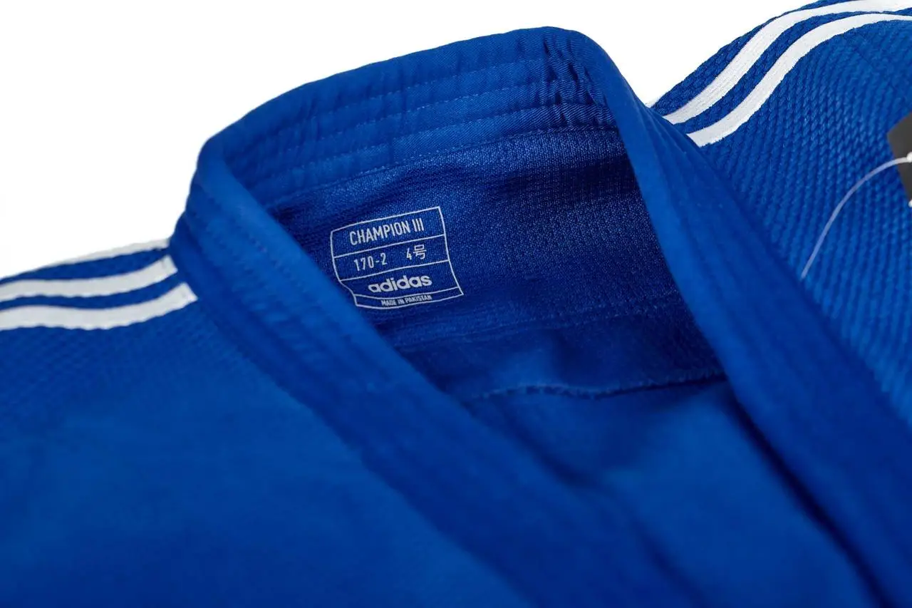 Adidas Champion III Red IJF Onaylı Judo Gi - Görsel 15