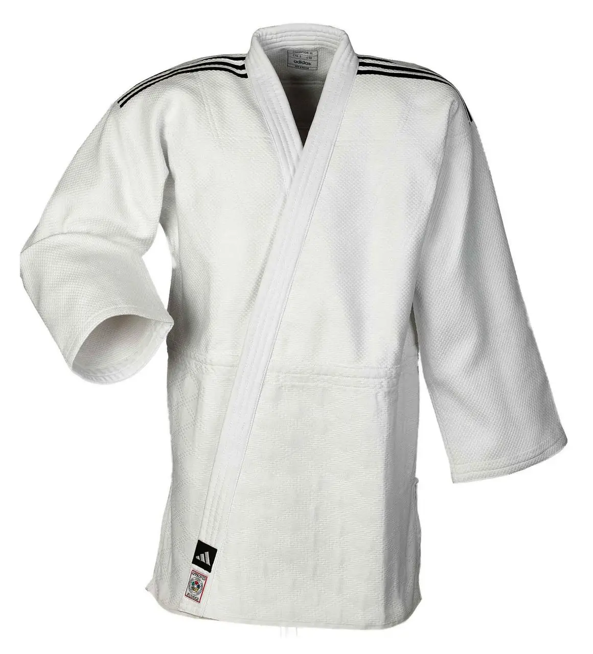 Adidas Champion III Red IJF Onaylı Judo Gi - Görsel 3