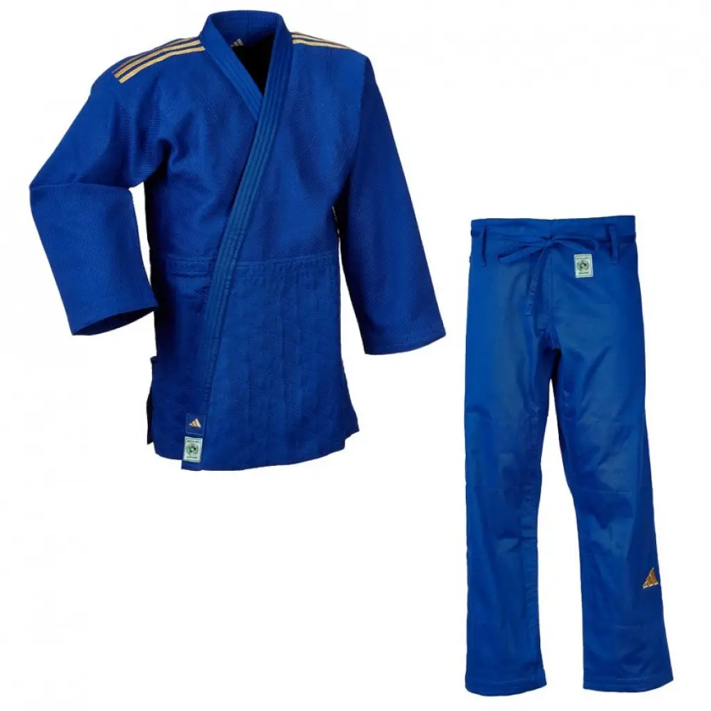 Adidas Champion III Green IJF Onaylı Judo Gi - Görsel 8