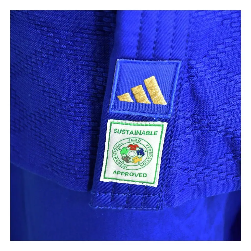 Adidas Champion III Green IJF Onaylı Judo Gi - Görsel 11